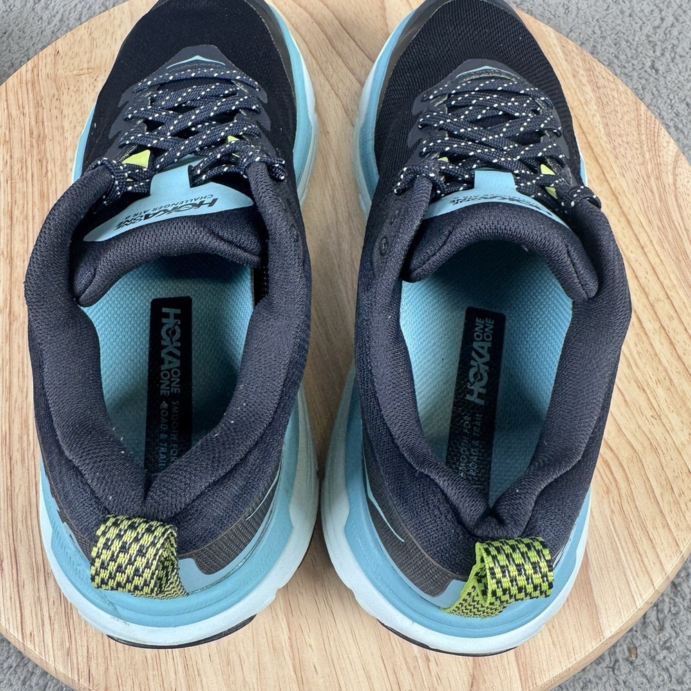 Hoka One One Challenger ATR 6 Womens 7.5 Blue Trail Running Hiking Shoes 1106512 - Picture 12 of 13